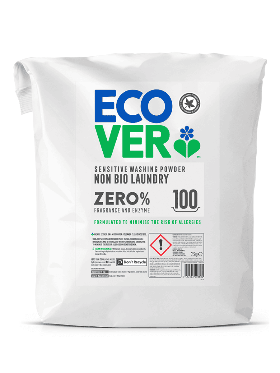 ���������� ������� ������� Ecover Zero Non Bio ��� ���������� 7,5�� (100 ������)